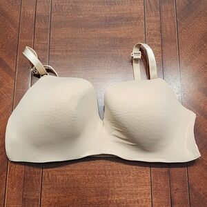 Women's Plus Nursing Wirefree Lightly Lined Bra - Auden, Beige, 40DD